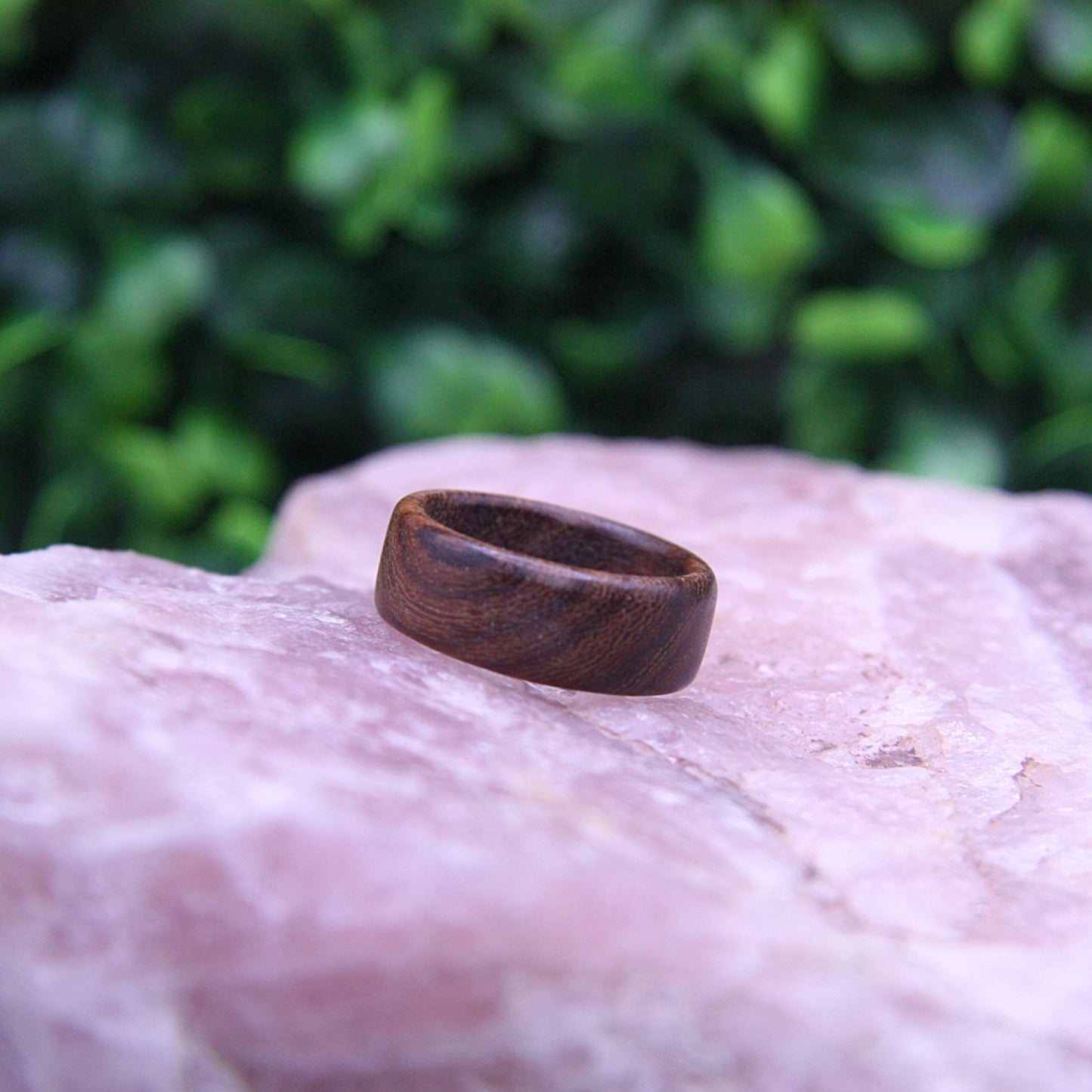 Brazilian Rosewood Wood Ring Size 6