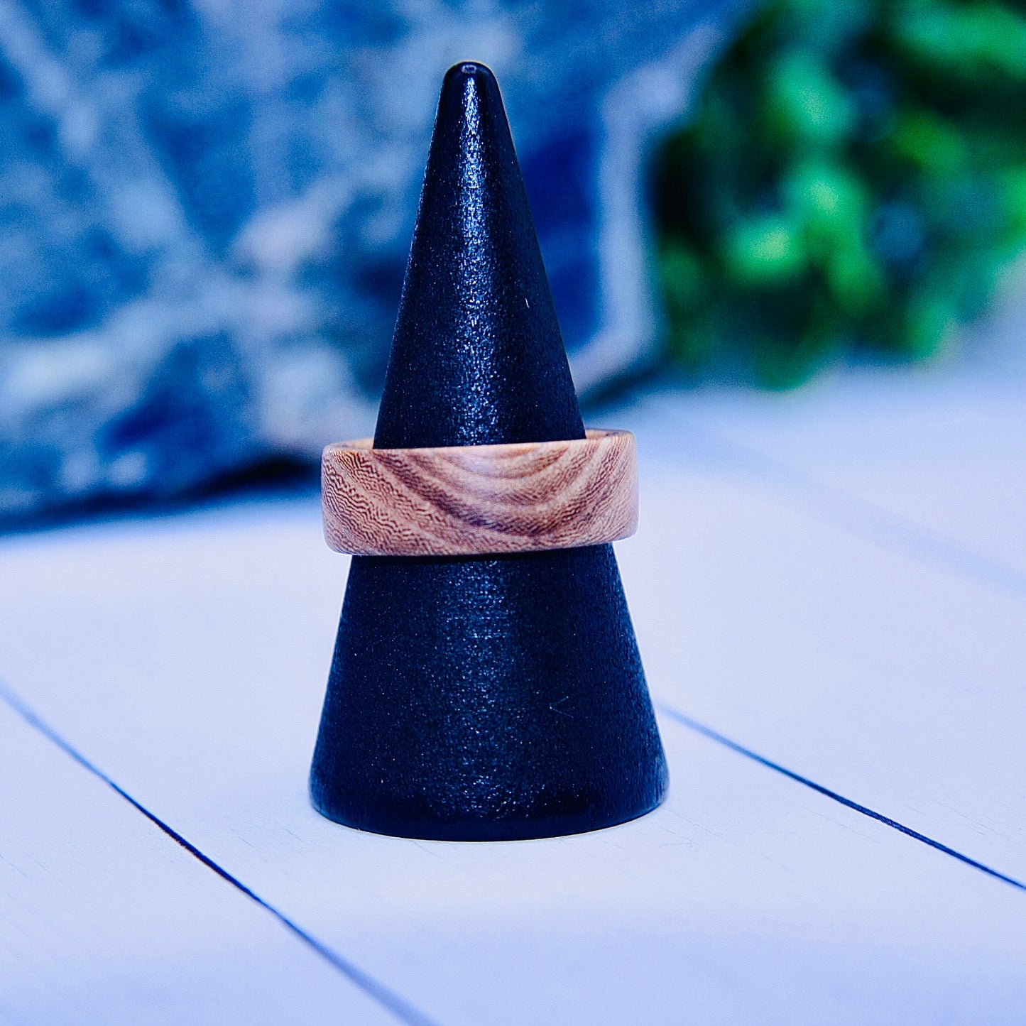 Olivewood Wood Ring Size 6.5