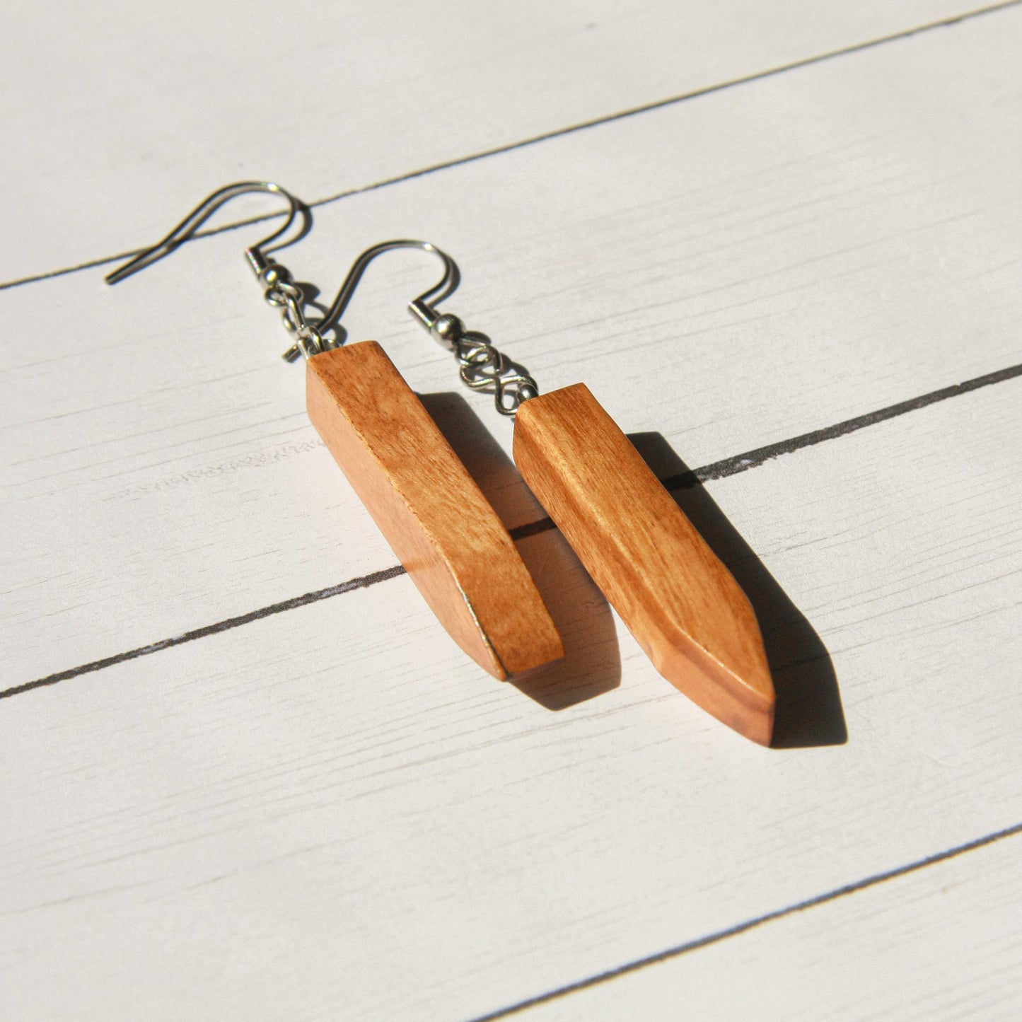 Olivewood Wood Earrings