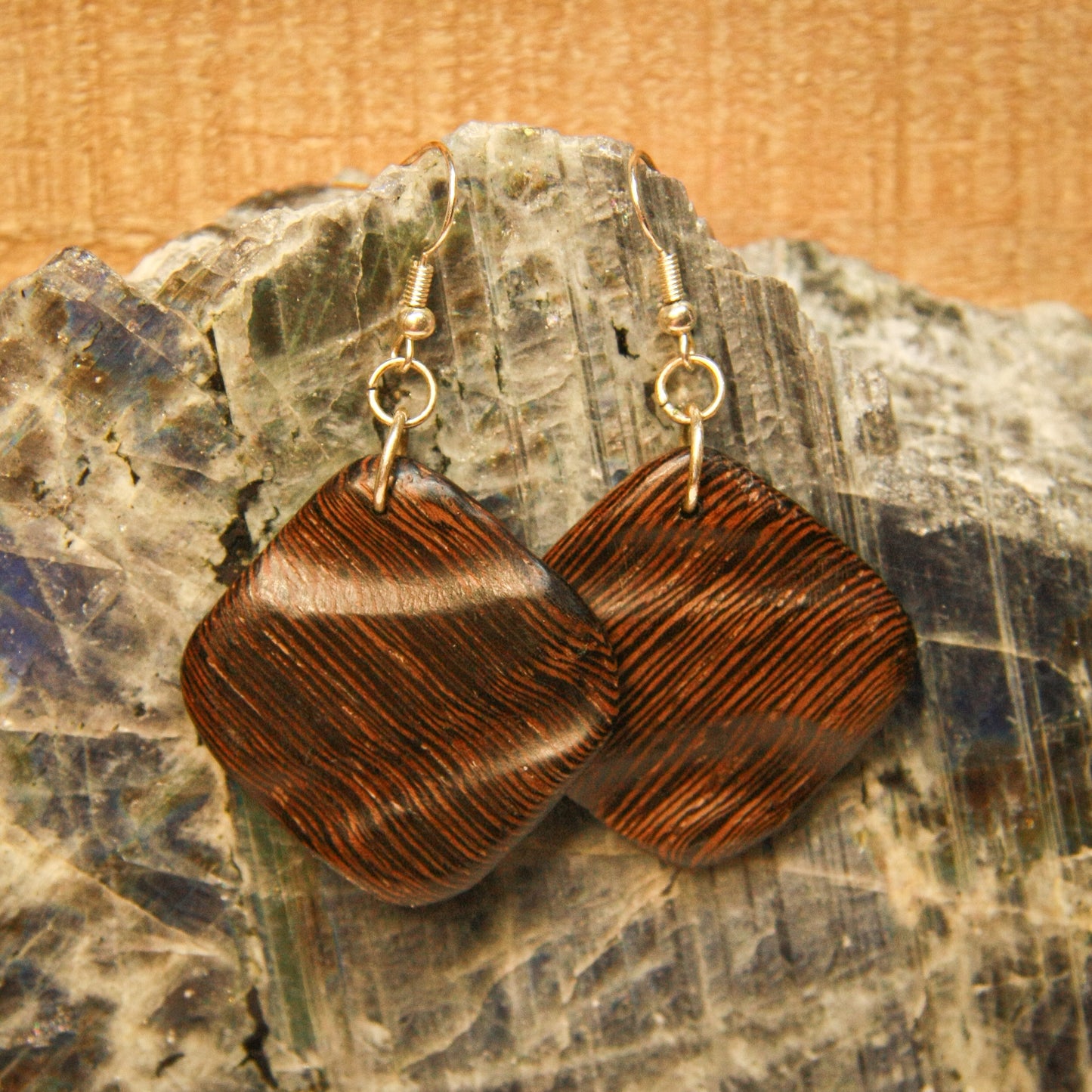 Wenge Wood Earrings
