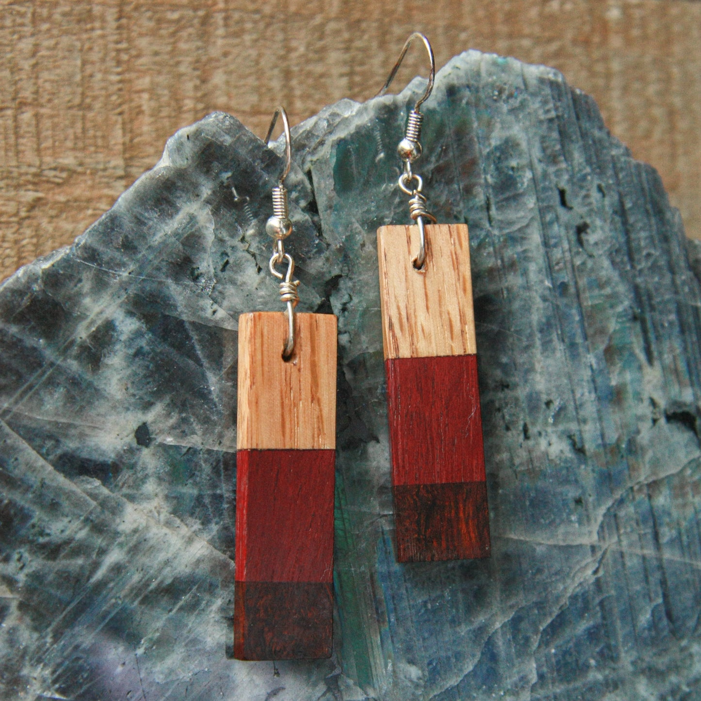 Hickory, Purple Heart & Iron Wood