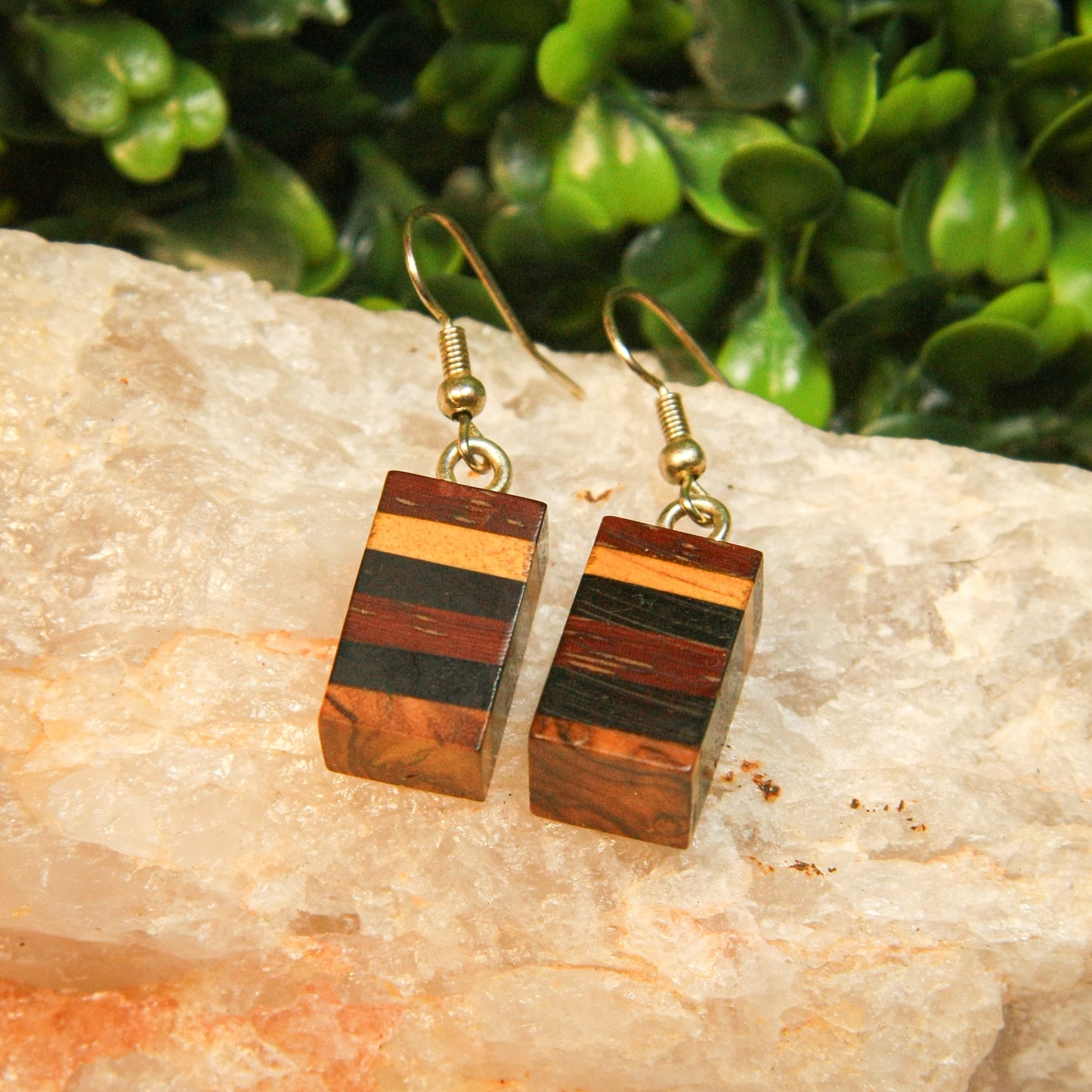 Padauk, YellowHeart, Ebony, PurpleHeart, Olivewood