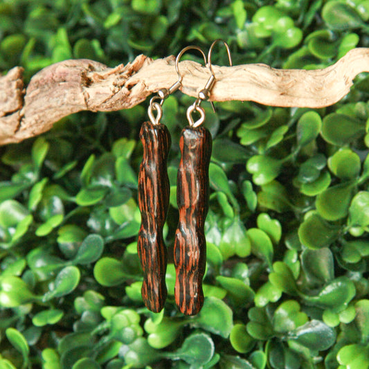 Wenge Wood Earrings