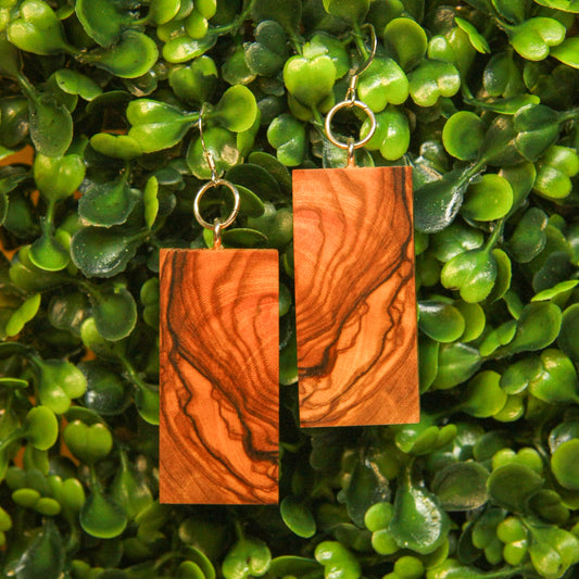 Olive Wood Earrings
