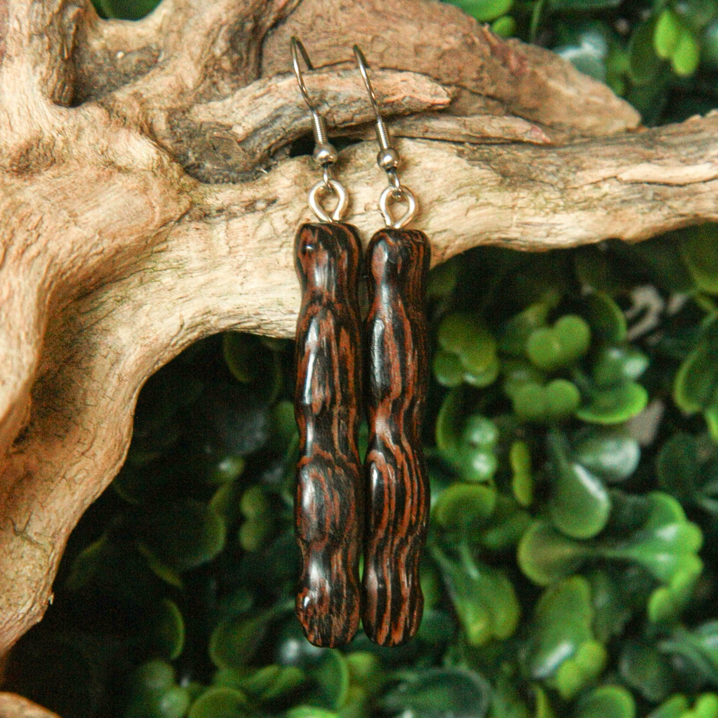 Wenge Wood Earrings