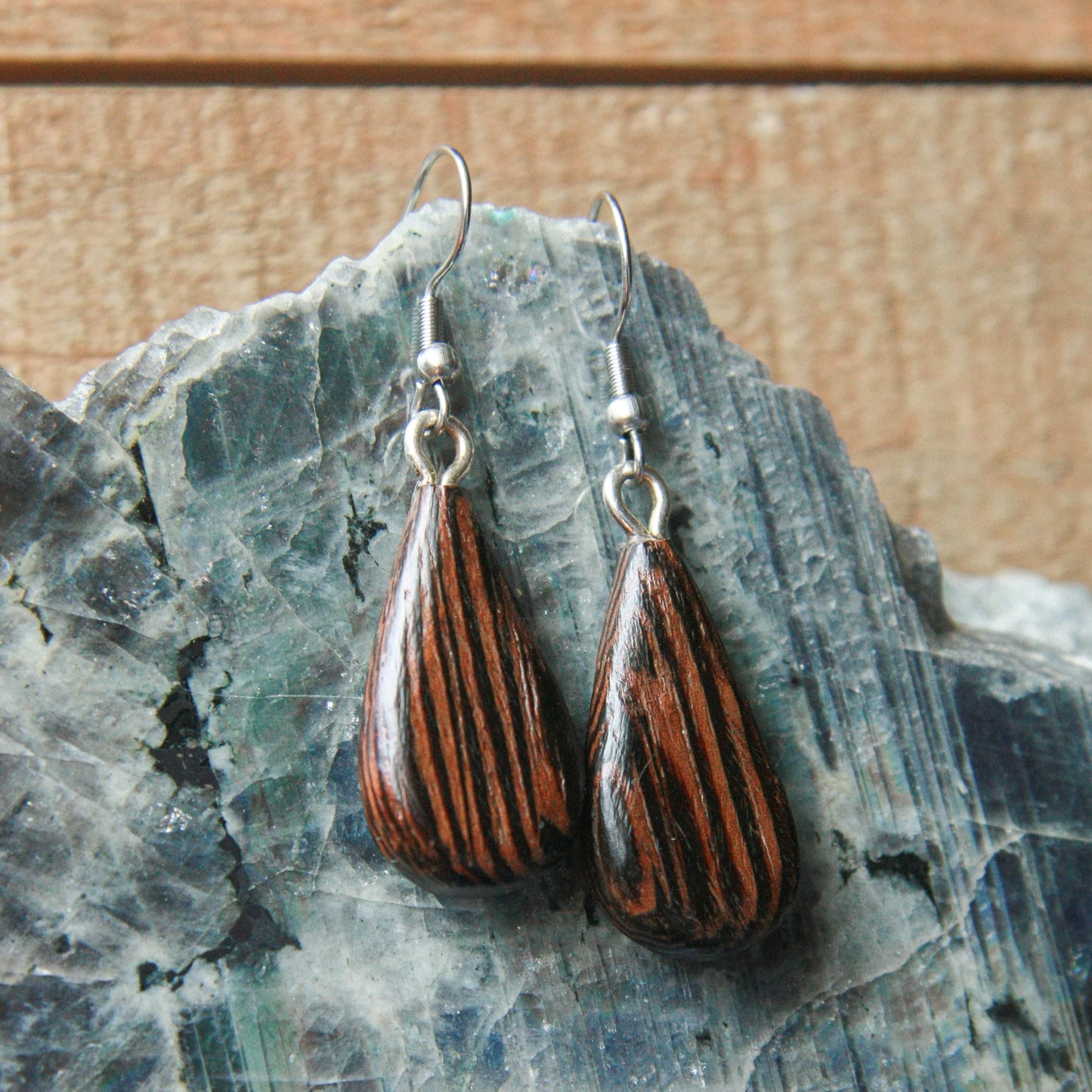 Wenge Wood Earrings