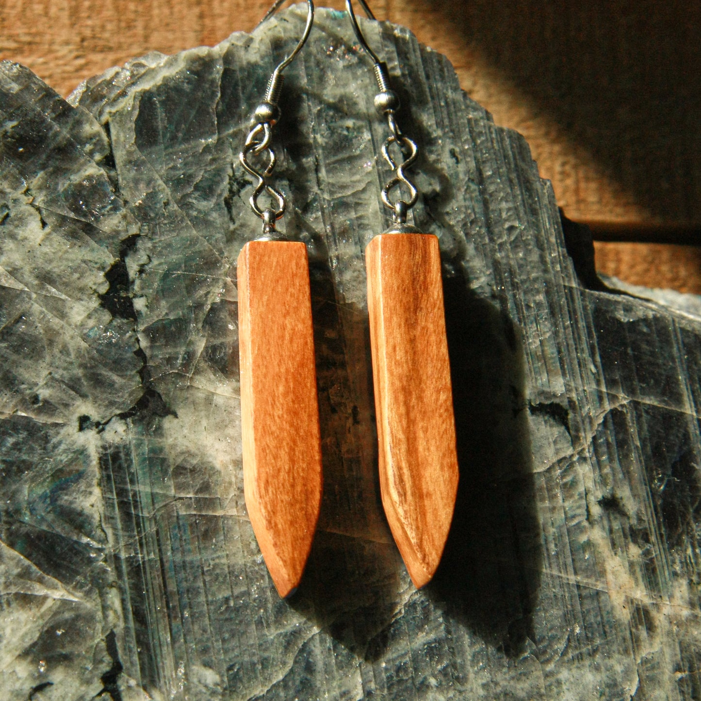 Olivewood Wood Earrings