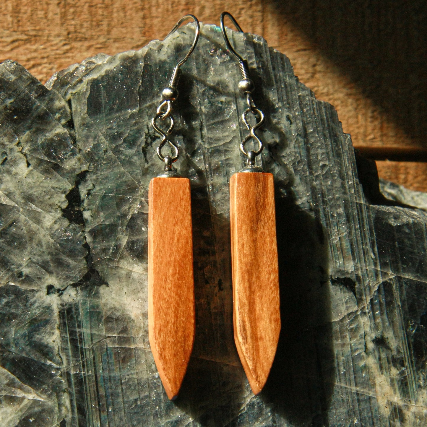 Olivewood Wood Earrings