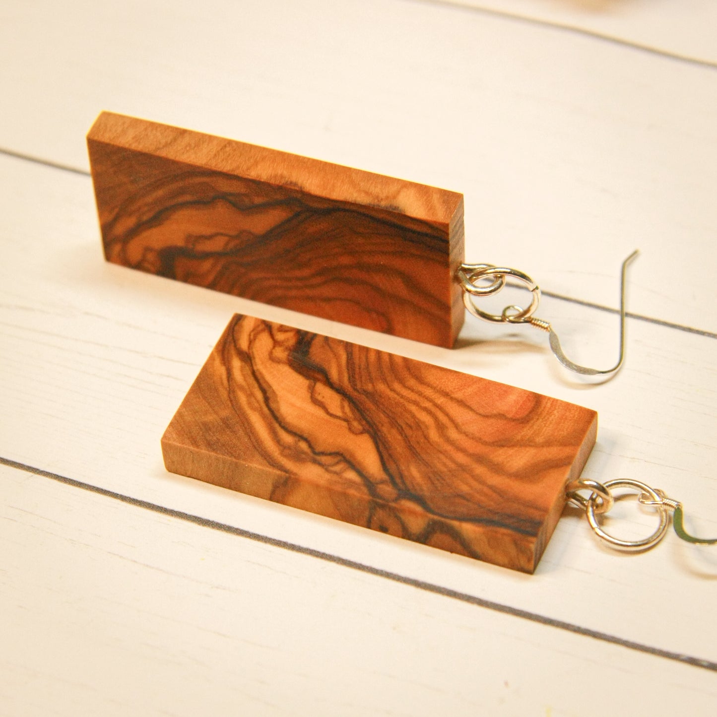 Olive Wood Earrings