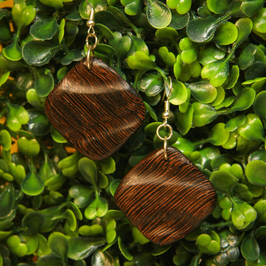 Wenge Wood Earrings