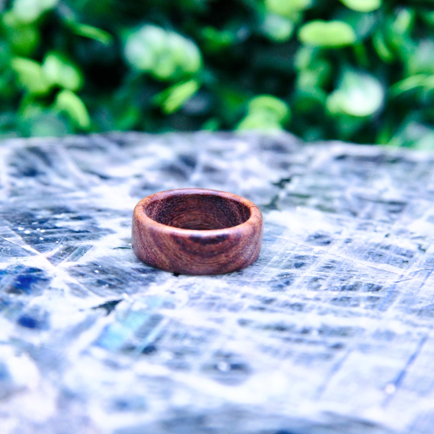 Brazilian Rosewood Wood Ring