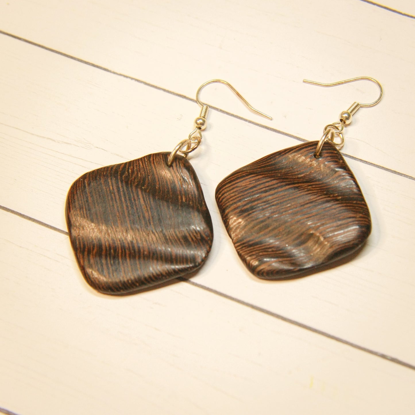Wenge Wood Earrings