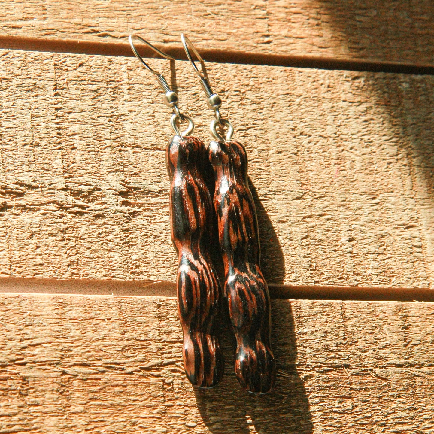 Wenge Wood Earrings