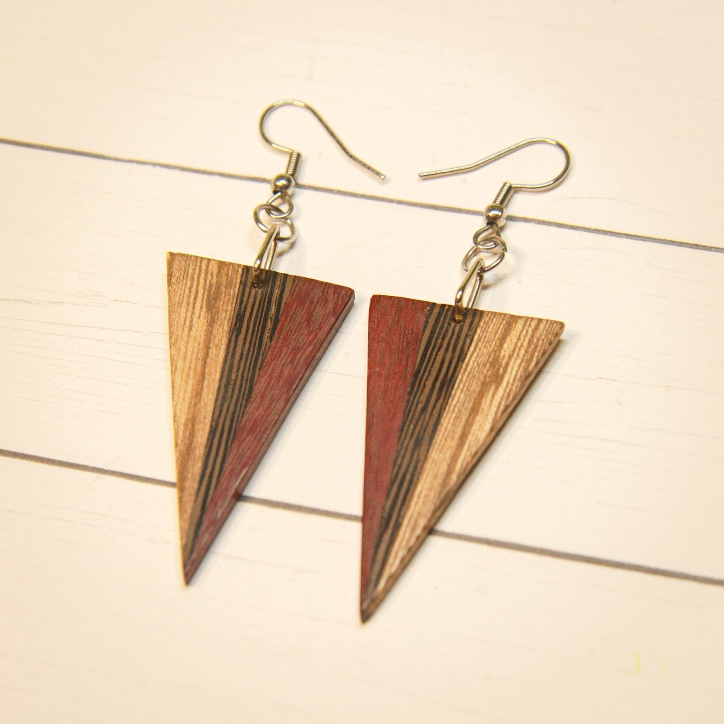 Purple heart, Wenge wood & Hickory