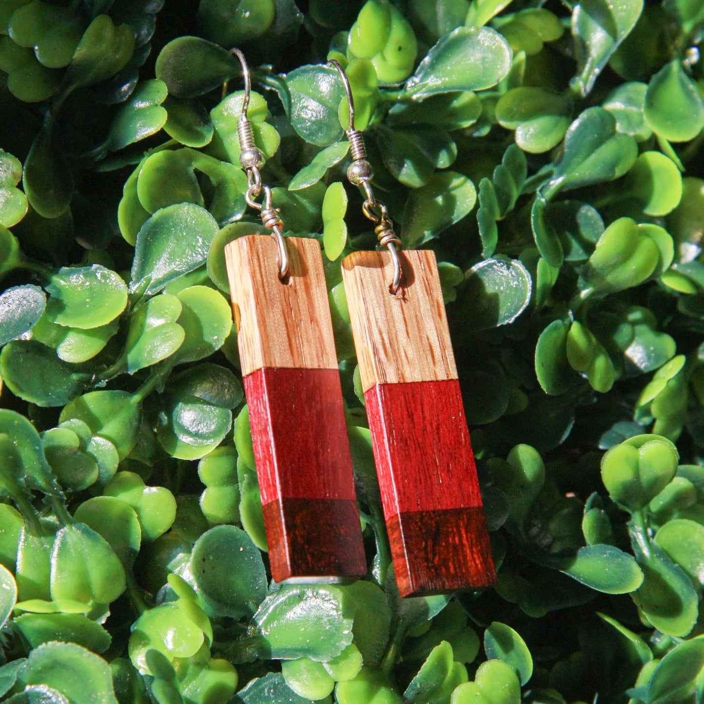 Hickory, Purple Heart & Iron Wood