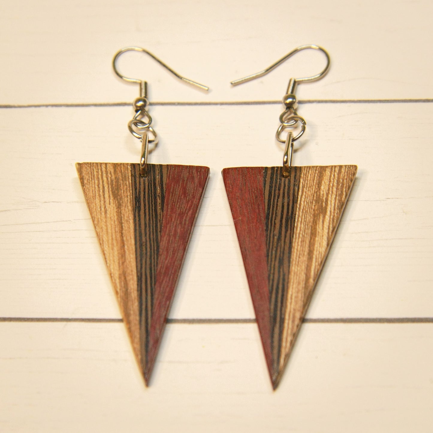 Purple heart, Wenge wood & Hickory