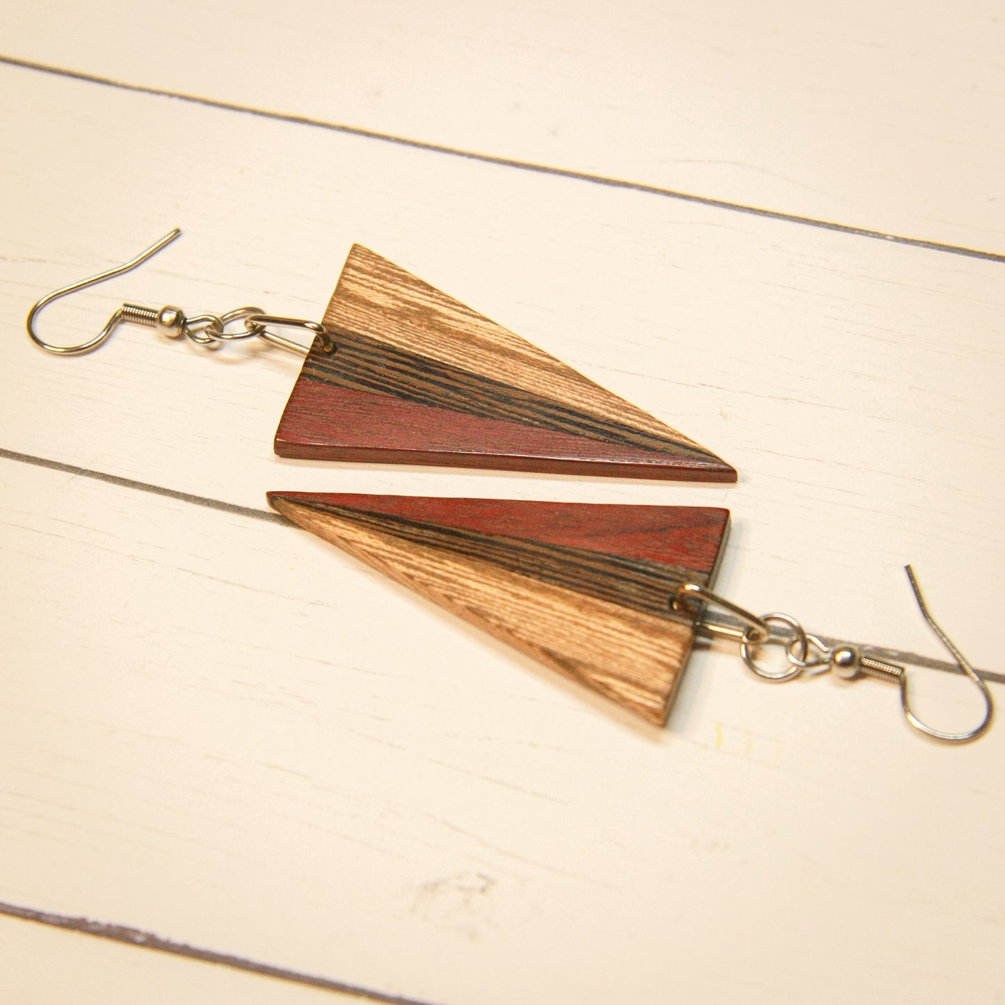 Purple heart, Wenge wood & Hickory