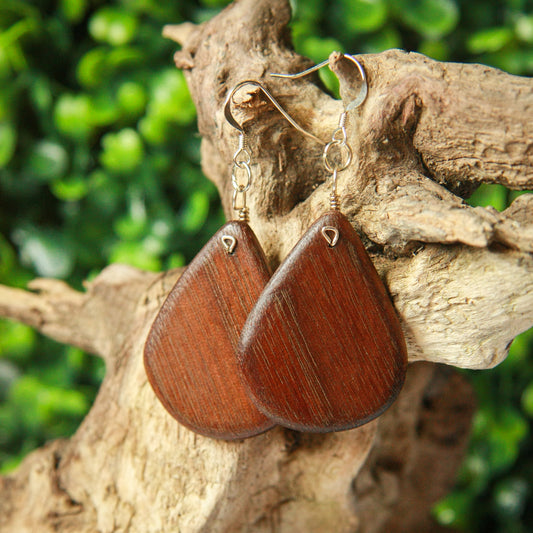 1890 Walnut Earrings