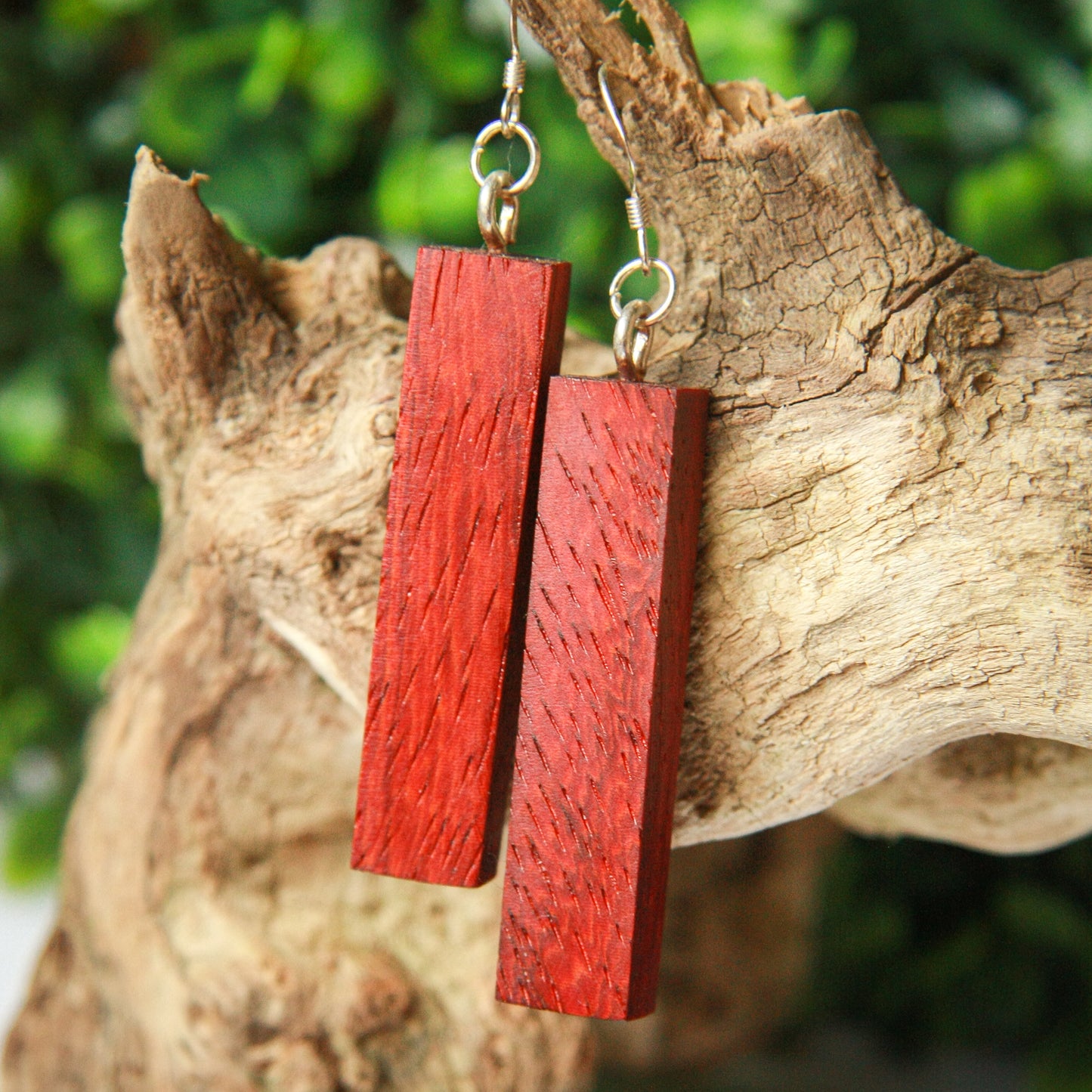 Padauk Wood Earrings