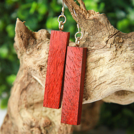 Padauk Wood Earrings