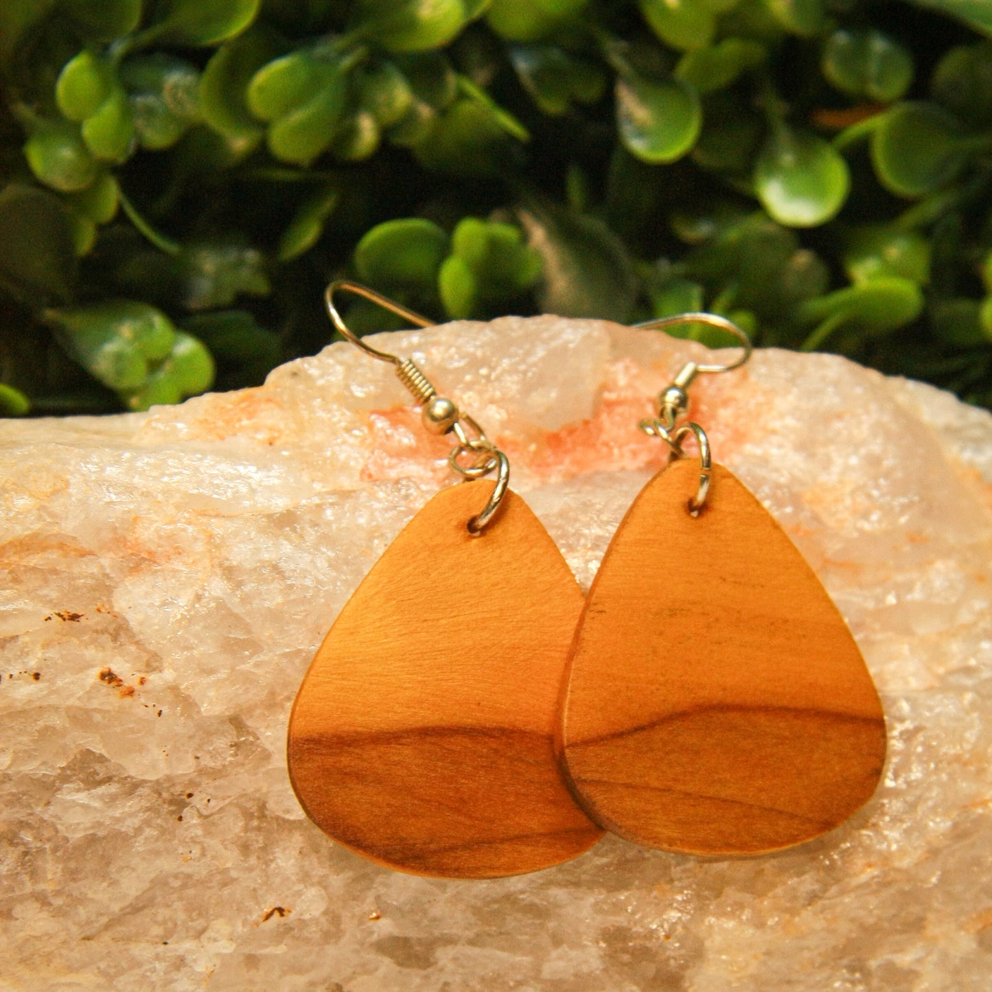 Yellow Heart Earrings
