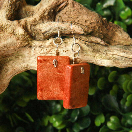 Maple (Burl) Earrings