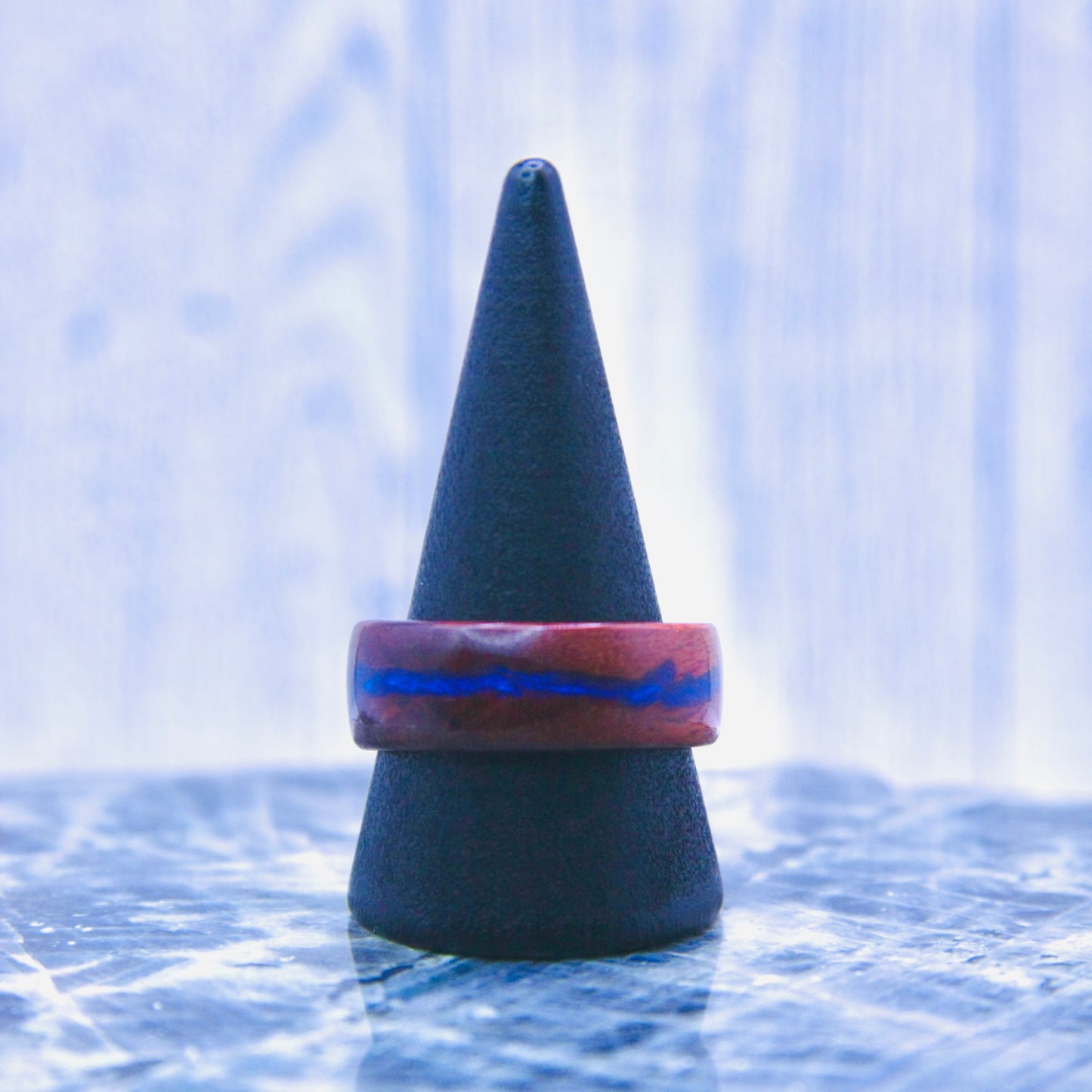 Hickory w/Lapis Wood Ring