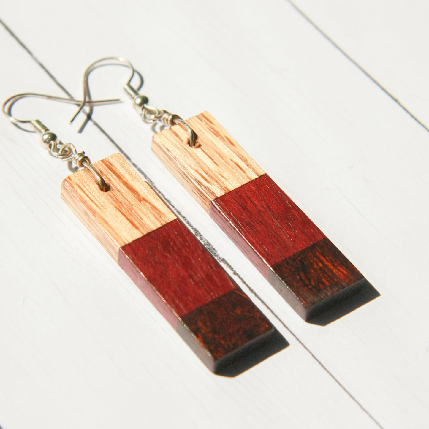 Hickory, Purple Heart & Iron Wood