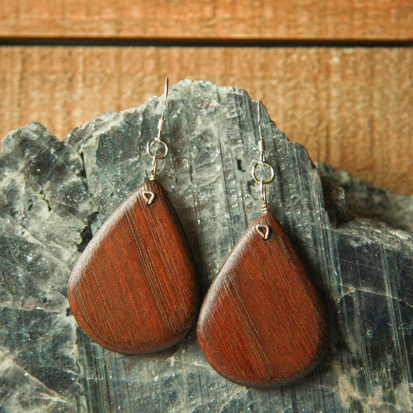 1890 Walnut Earrings