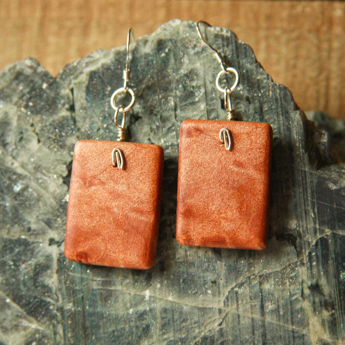 Maple (Burl) Earrings