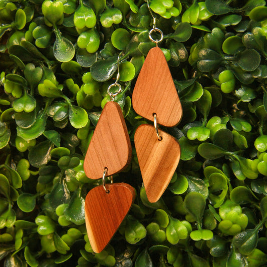 Cedar wood Earrings