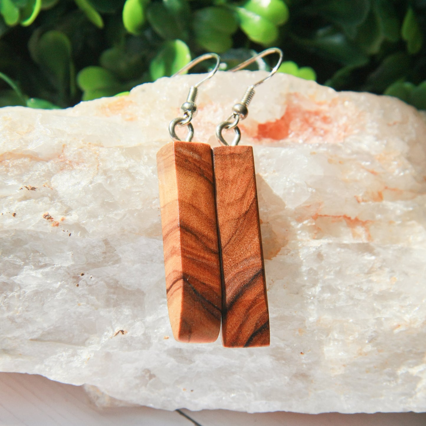 Olive Wood Earrings