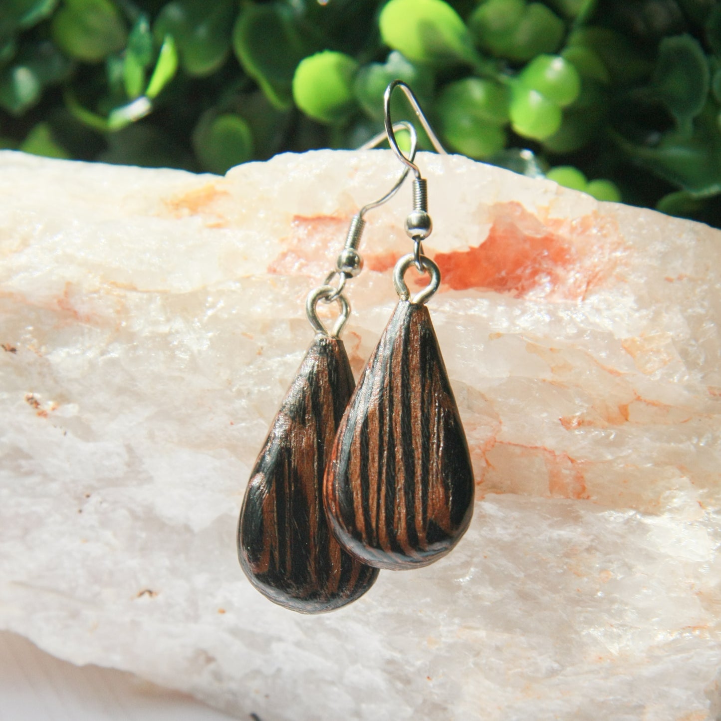 Wenge Wood Earrings