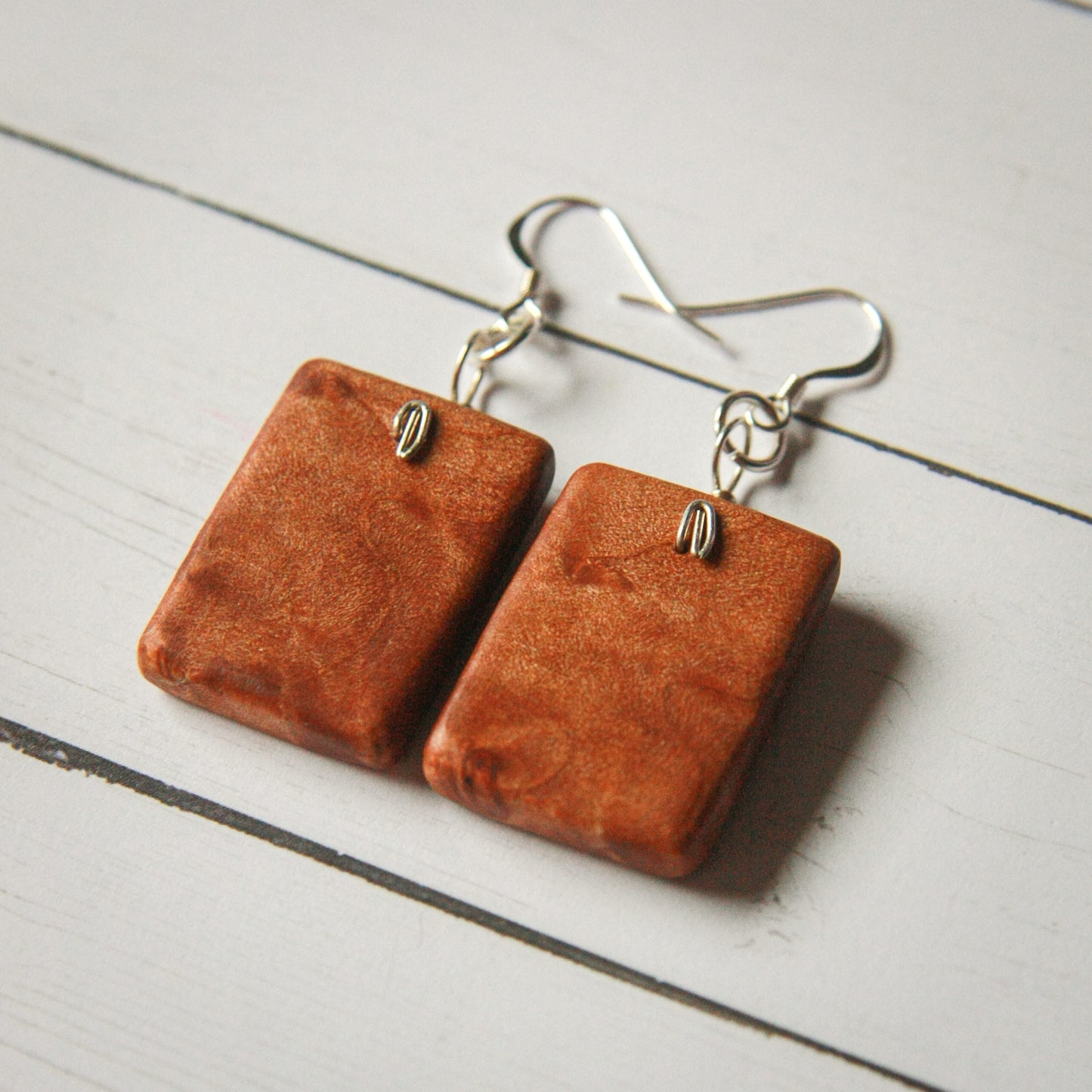 Maple (Burl) Earrings