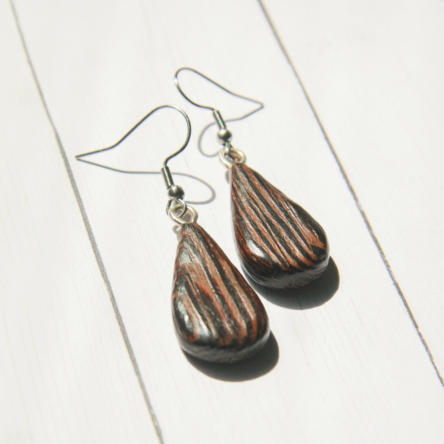 Wenge Wood Earrings