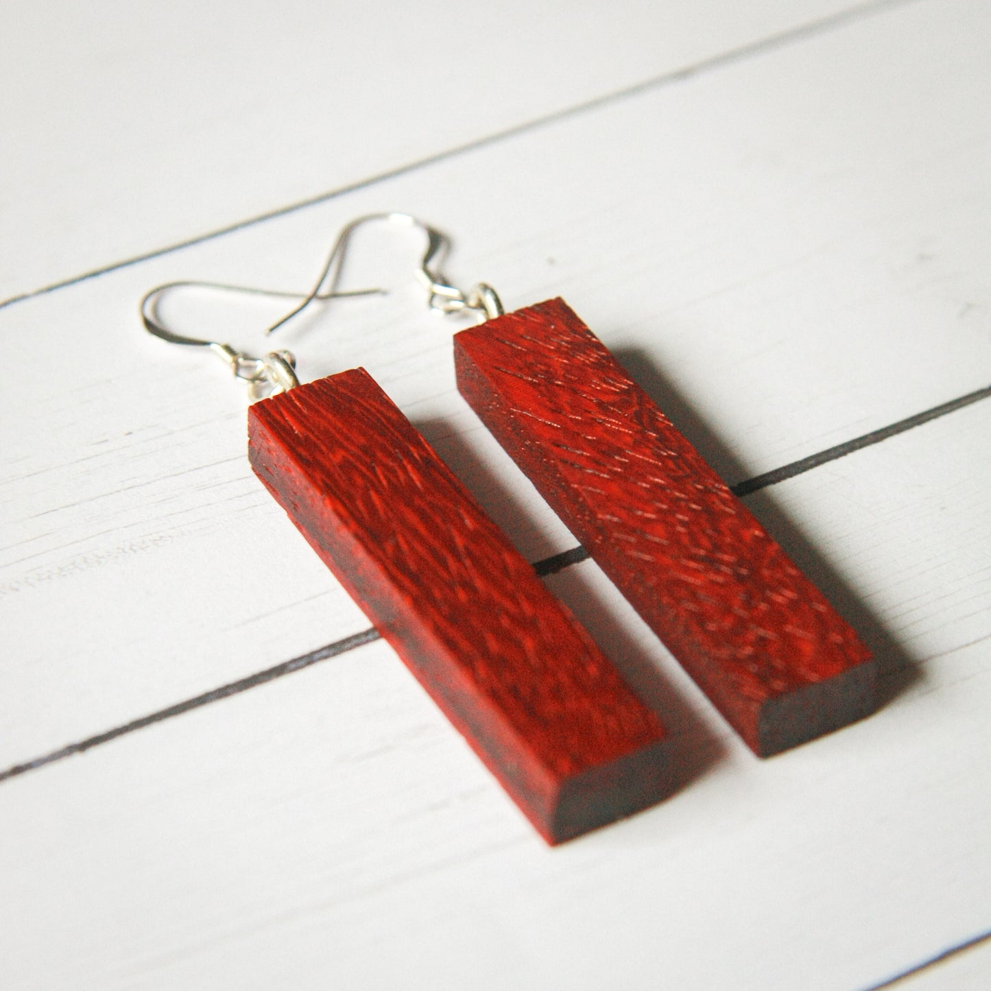 Padauk Wood Earrings