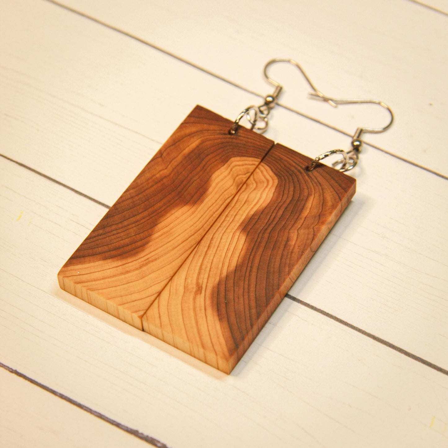 Cedar Wood Earrings