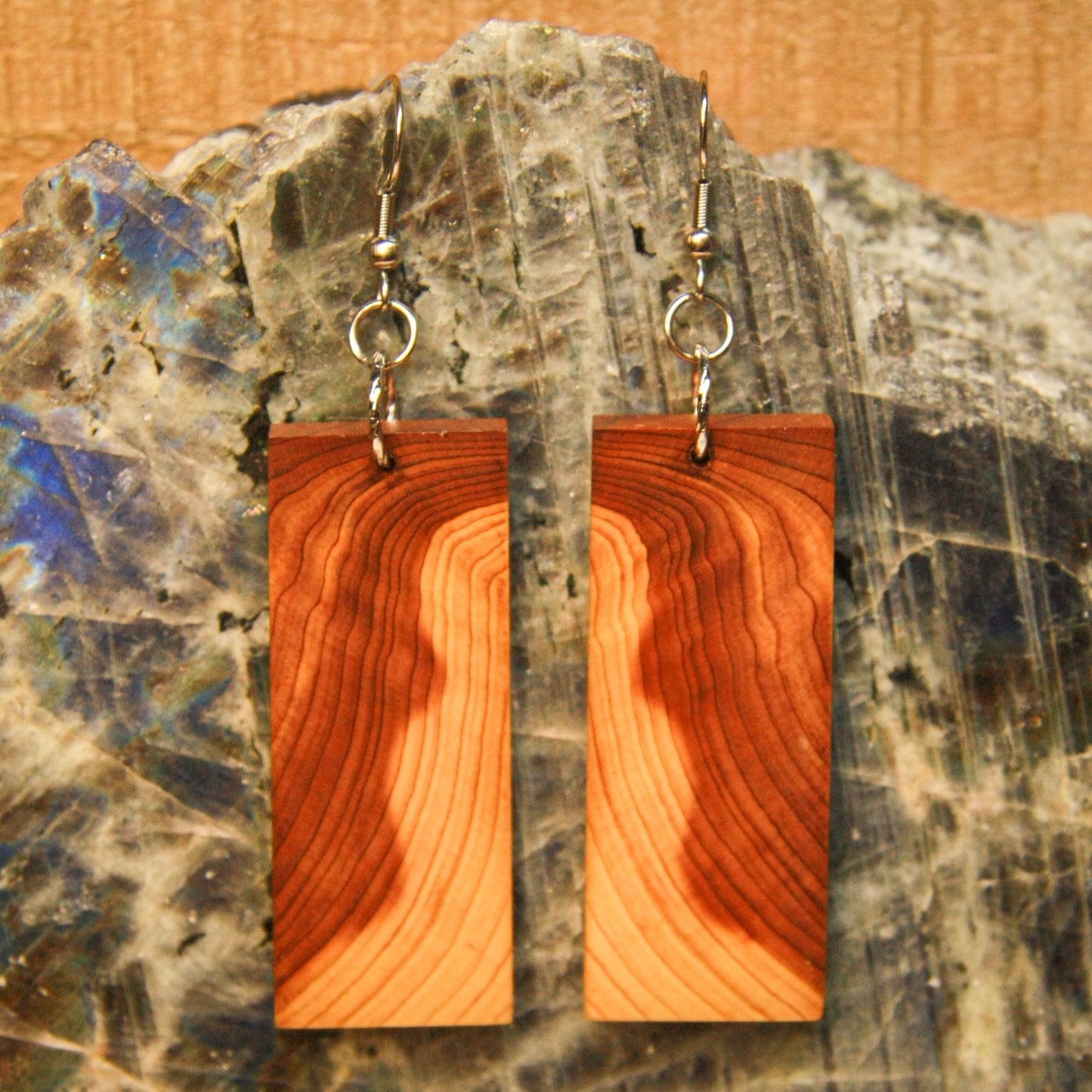 Cedar Wood Earrings