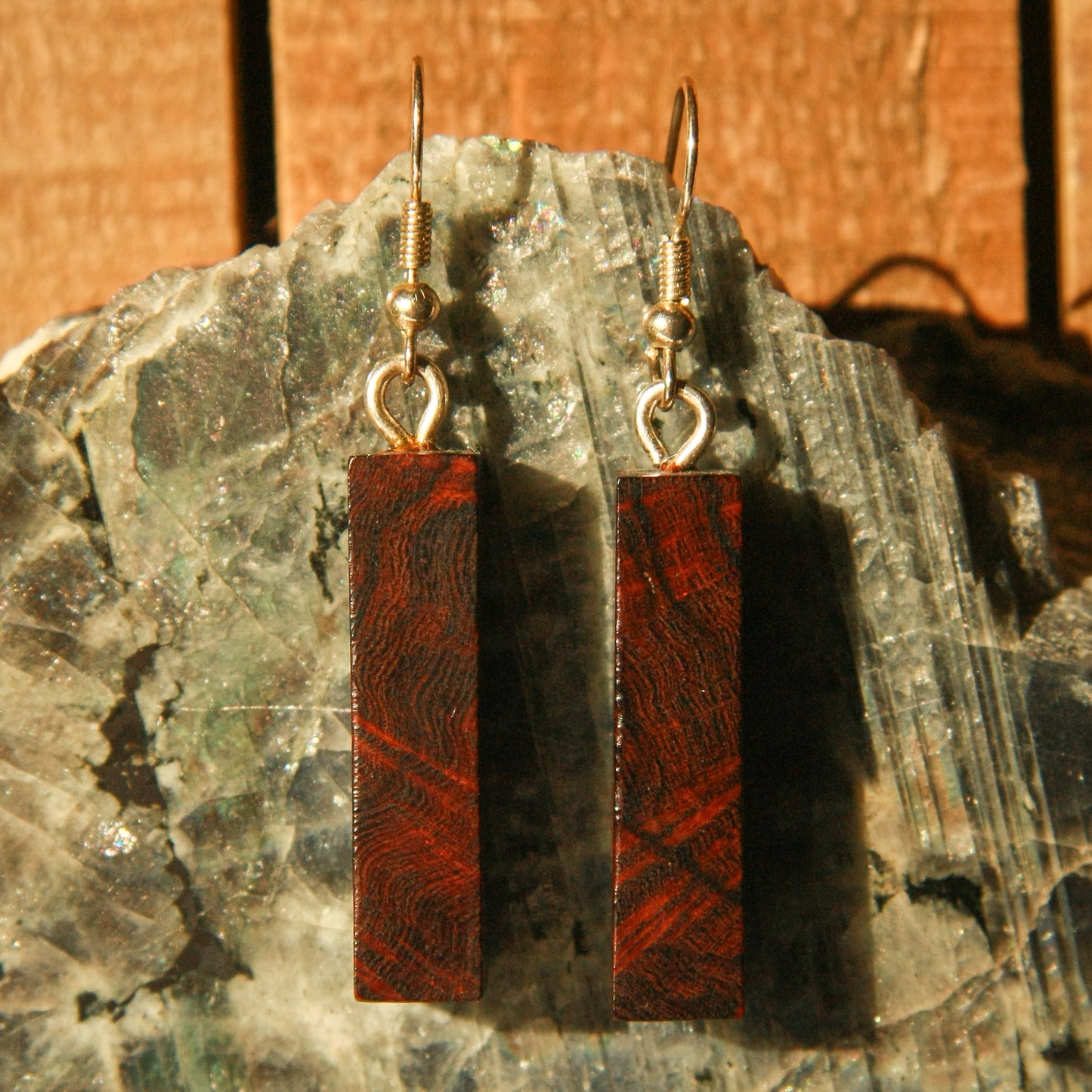 Ironwood Wood Earrings