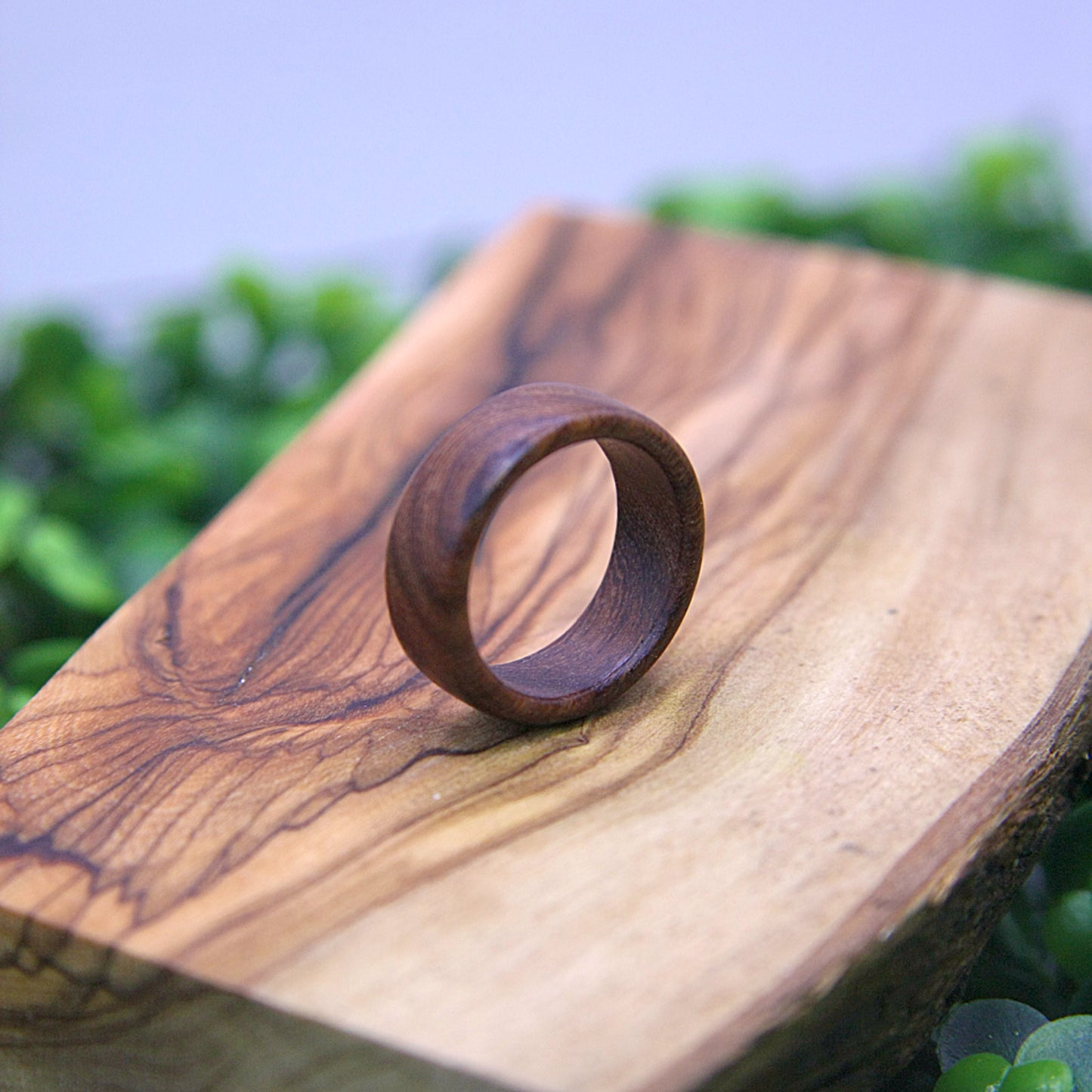 Brazilian Rosewood Wood Ring